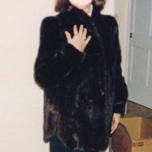 RANCH MINK JACKET - NON-DYED FEMALE  PELTS SZ 12M